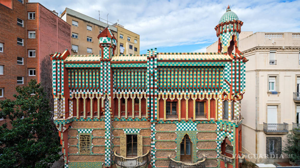 Recupera Barcelona la Casa Vicens, una de las grandes obra de Gaudí