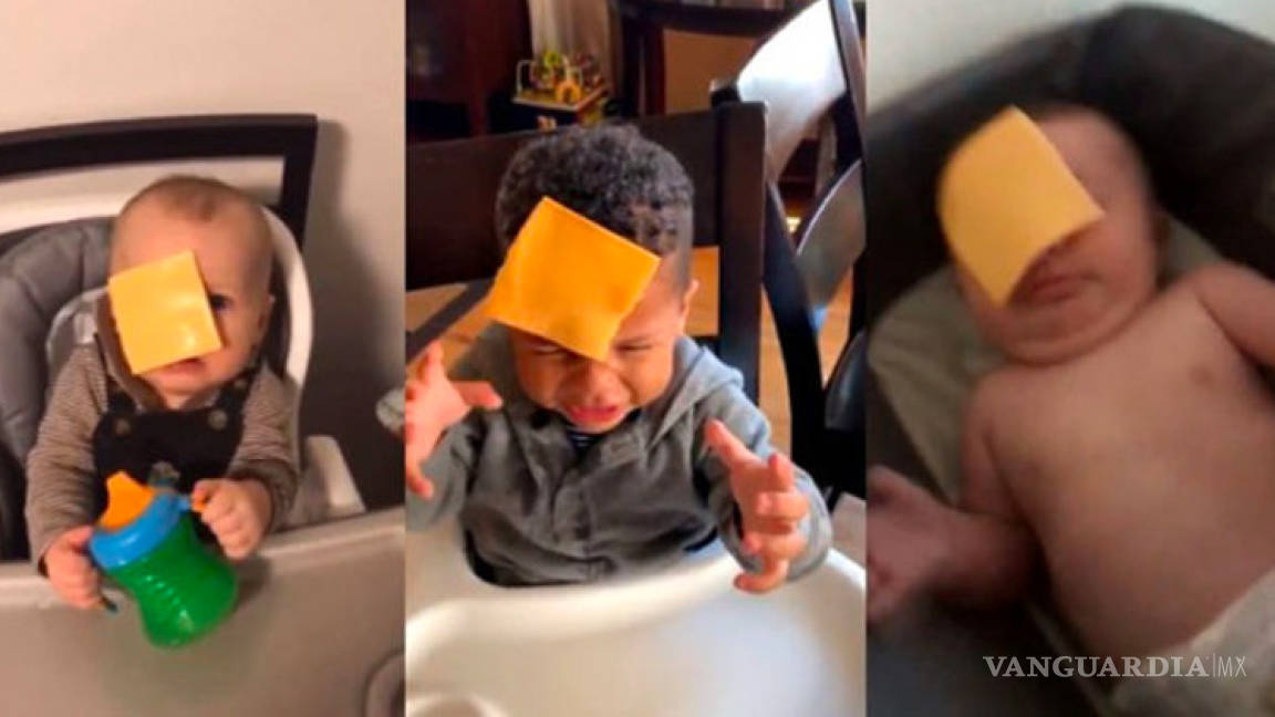 Viralizan en redes sociales nuevo 'challenge' lanzando queso en la cara ¡a bebés!