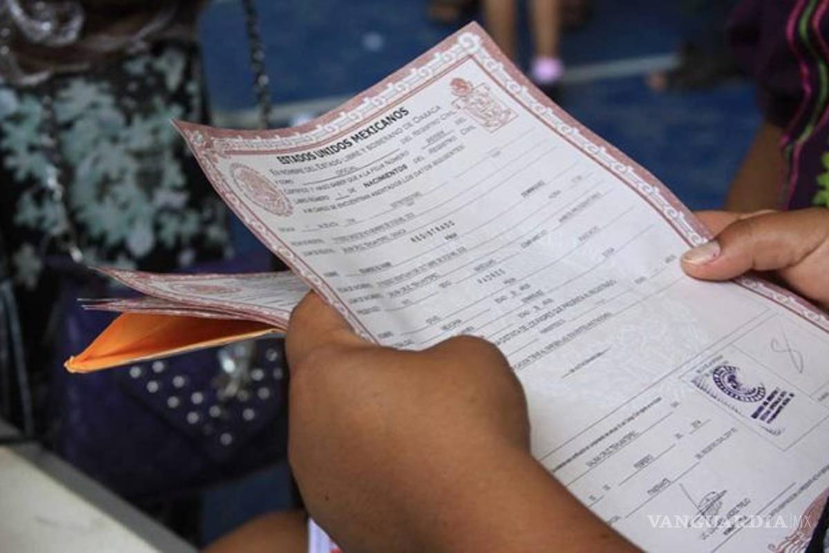 Expedirán actas de nacimientos a bajo costo en Ciudad Acuña