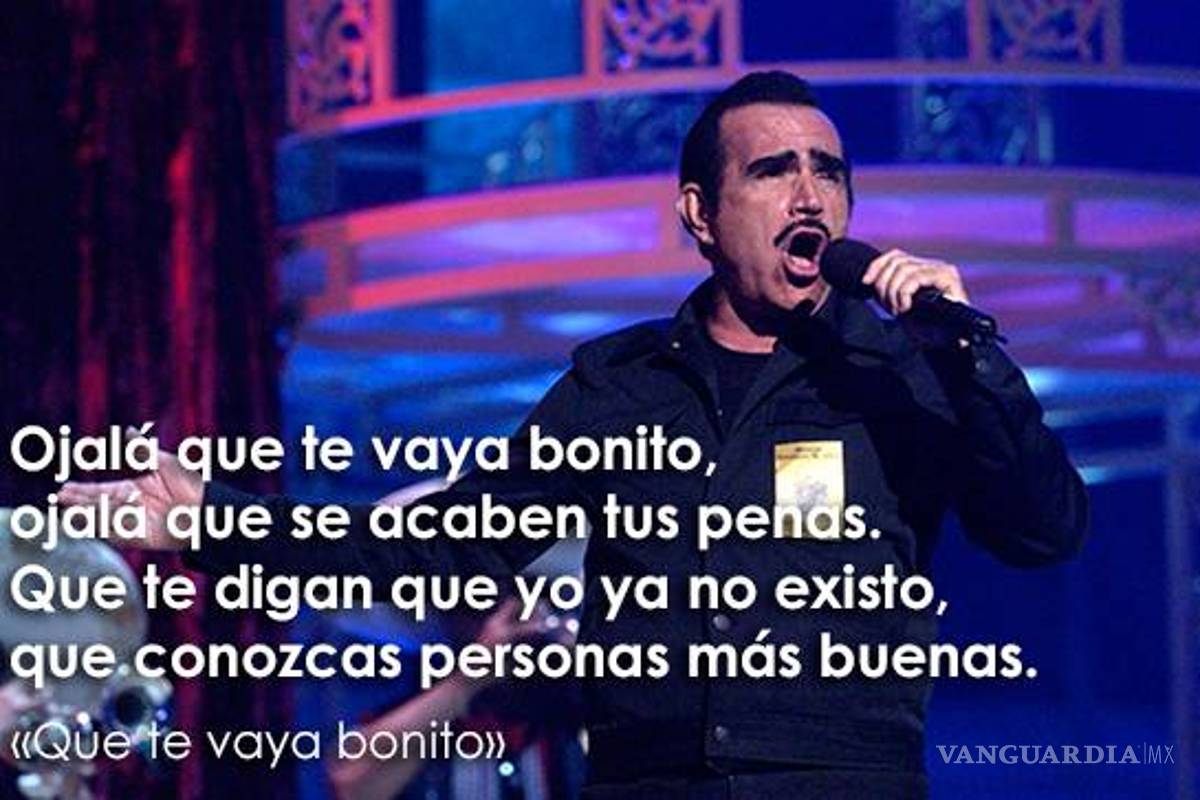 $!"Sigo siendo el rey" y otras 14 frases con las que recordaremos a Vicente Fernández