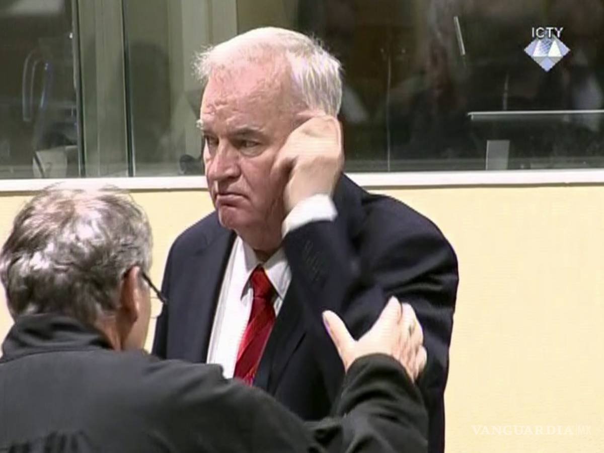 $!Sentencia contra Mladic es una "victoria trascendental" de la Justicia: ONU