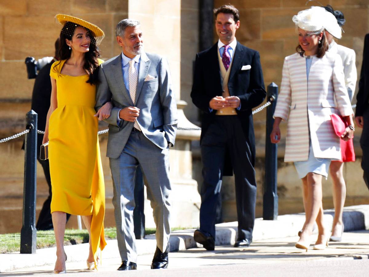 $!Amal Clooney, la mejor vestida de la Boda Real