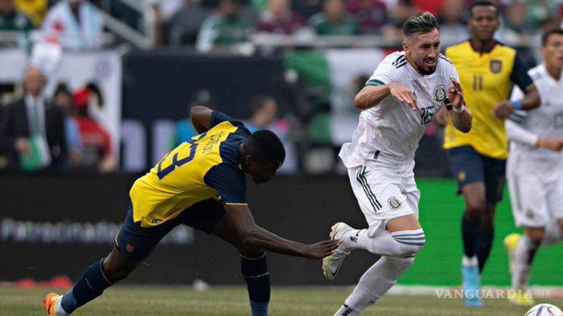 México muestra falta de contundencia y no pasa del empate ante Ecuador en amistoso