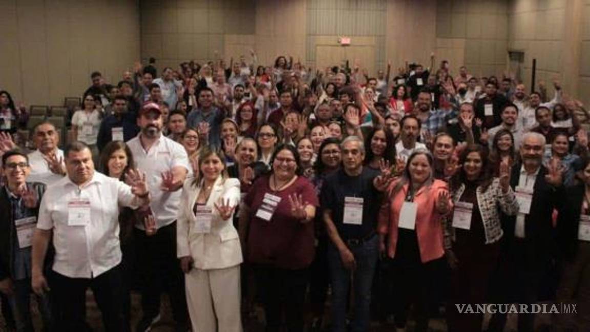 $!Dicho Congreso estatal fue presidido por la Secretaria General de Morena, Citlalli Hernández