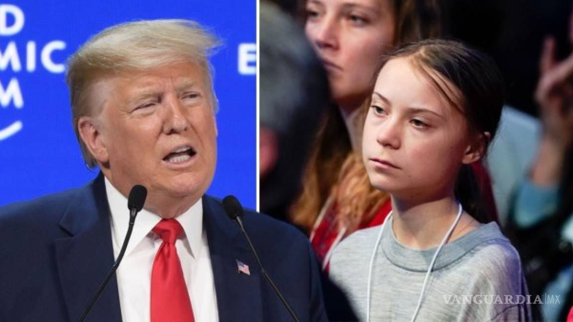 'No se ha hecho nada'... Greta Thunberg vs Donald Trump en Davos por el cambio climático