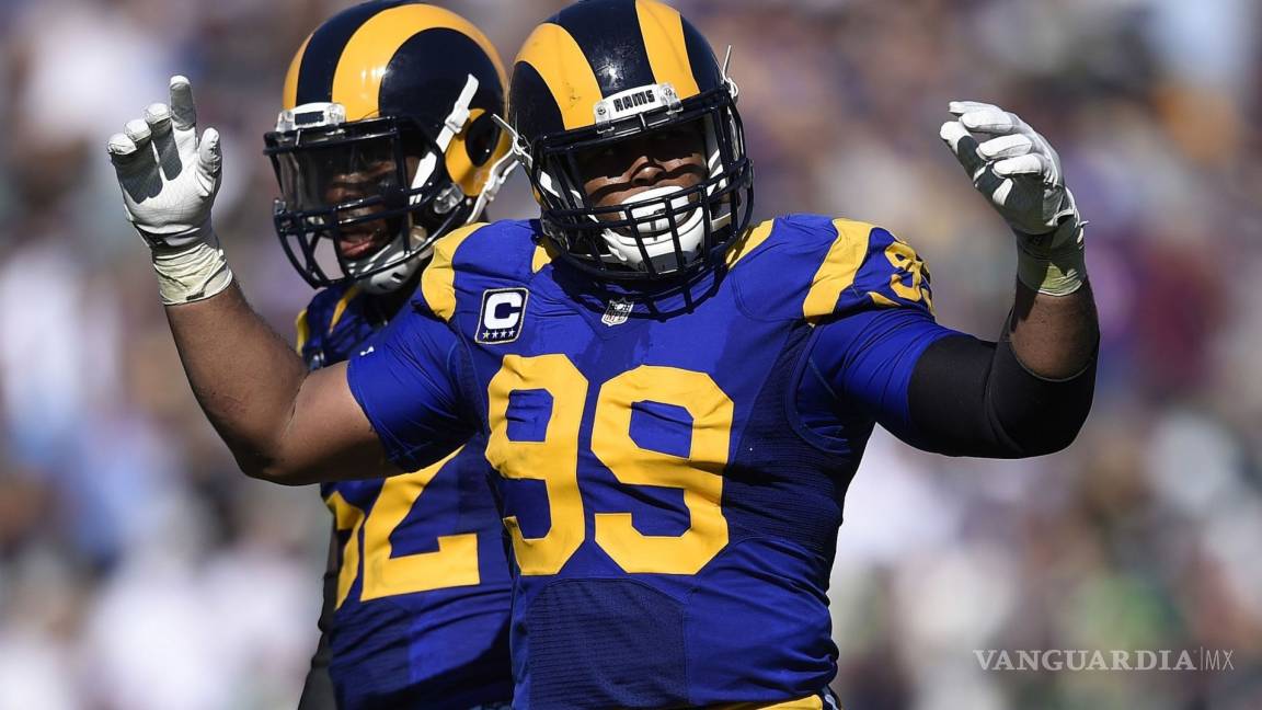 Aaron Donald domina la votación al Pro Bowl de la NFL ¡de manera unánime!