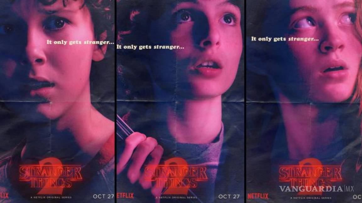 Vean estos nuevos posters de la segunda temporada de “Stranger Things”
