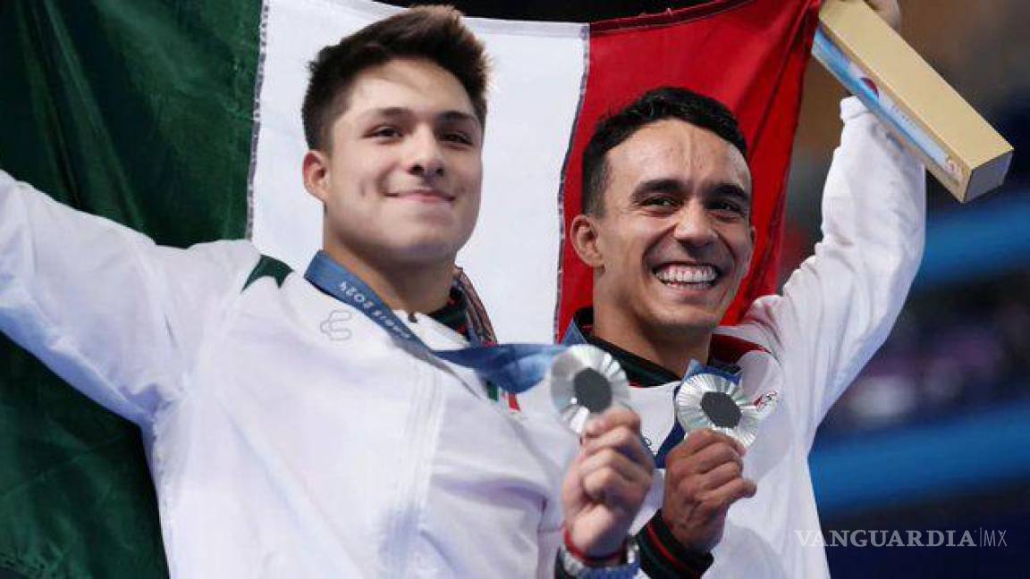 ¡Plata para México!... los clavadistas Osmar Olvera y Juan Celaya consiguen la tercera medalla para la delegación mexicana en París 2024