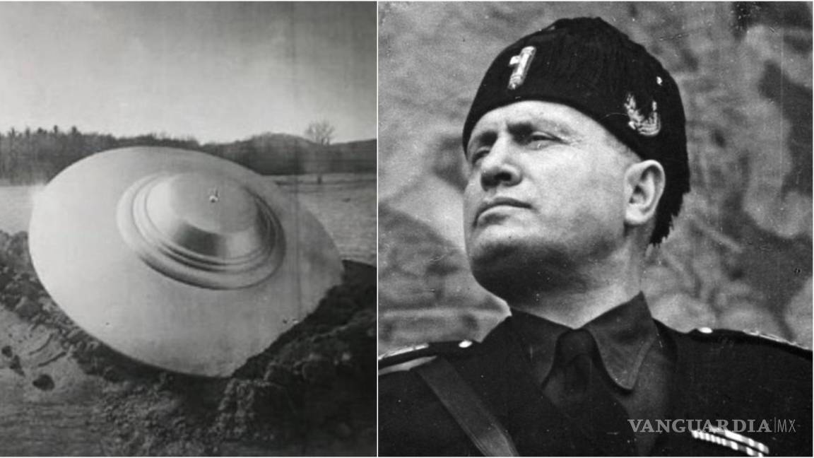 ¡No fue en Roswell!... Primer OVNI se estrelló en Italia en 1933; Benito Mussolini y el Papa sabían de la nave extraterrestre