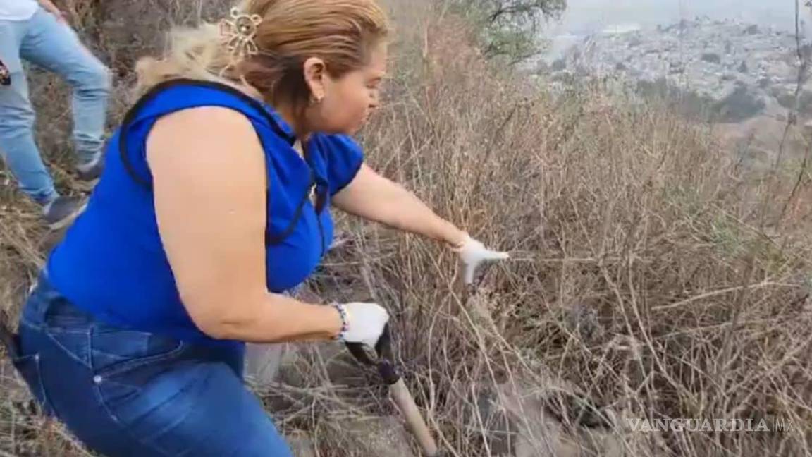 La madre buscadora Ceci Flores reporta hallazgo de restos en alcaldía Iztapalapa de la CDMX