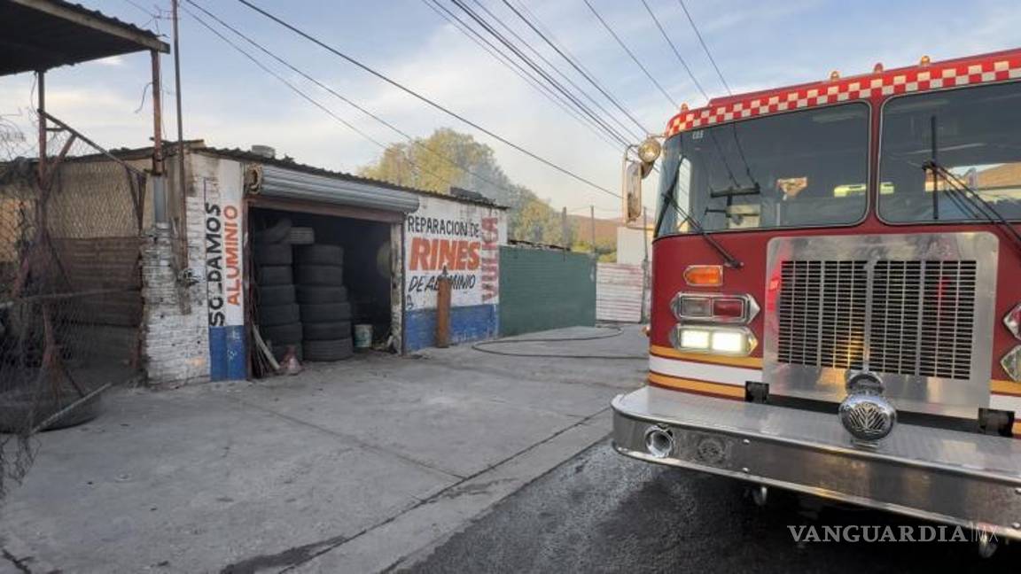 $!Autoridades locales ya investigan si el incendio en el deshuesadero fue provocado de forma intencional.
