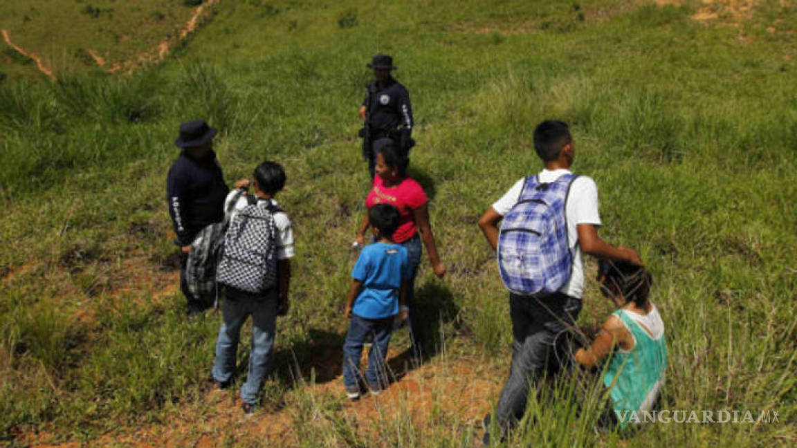 Cerca de 30 mil niños menores centroamericanos detenidos en México en 2015