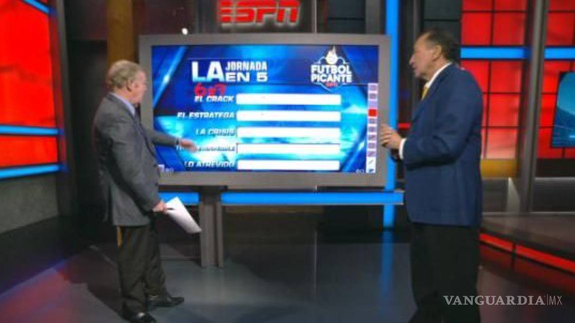 $!Mario Carrillo llama 'negro' a Darío Burbano en Futbol Picante