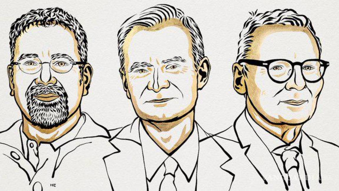 Otorgan Premio Nobel de Economía a Acemoglu, Johnson y Robinson por sus estudios sobre la desigualdad de las naciones