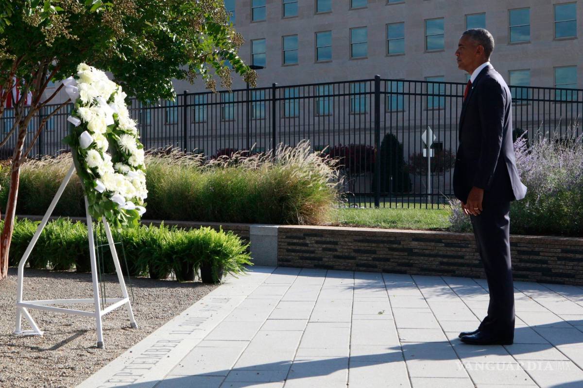 Obama conmemora el 15 aniversario de los ataques terroristas del 9/11