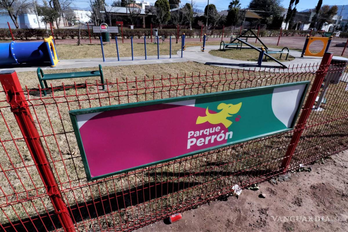 ¡Qué perrón! Abren parque para mascotas al norte de Saltillo