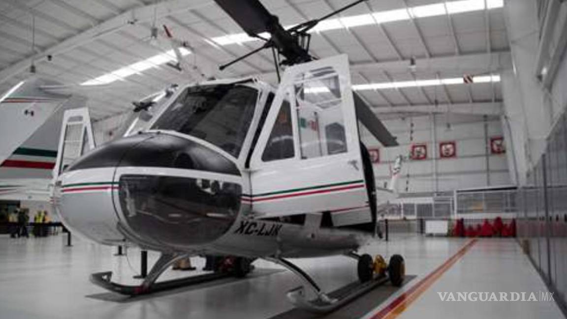 $!FGR se quedará con lujoso helicóptero comprado por Murillo Karam, con sobreprecio