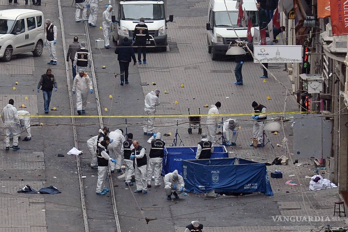 Cinco muertos y 36 heridos en un atentado suicida en el centro de Estambul