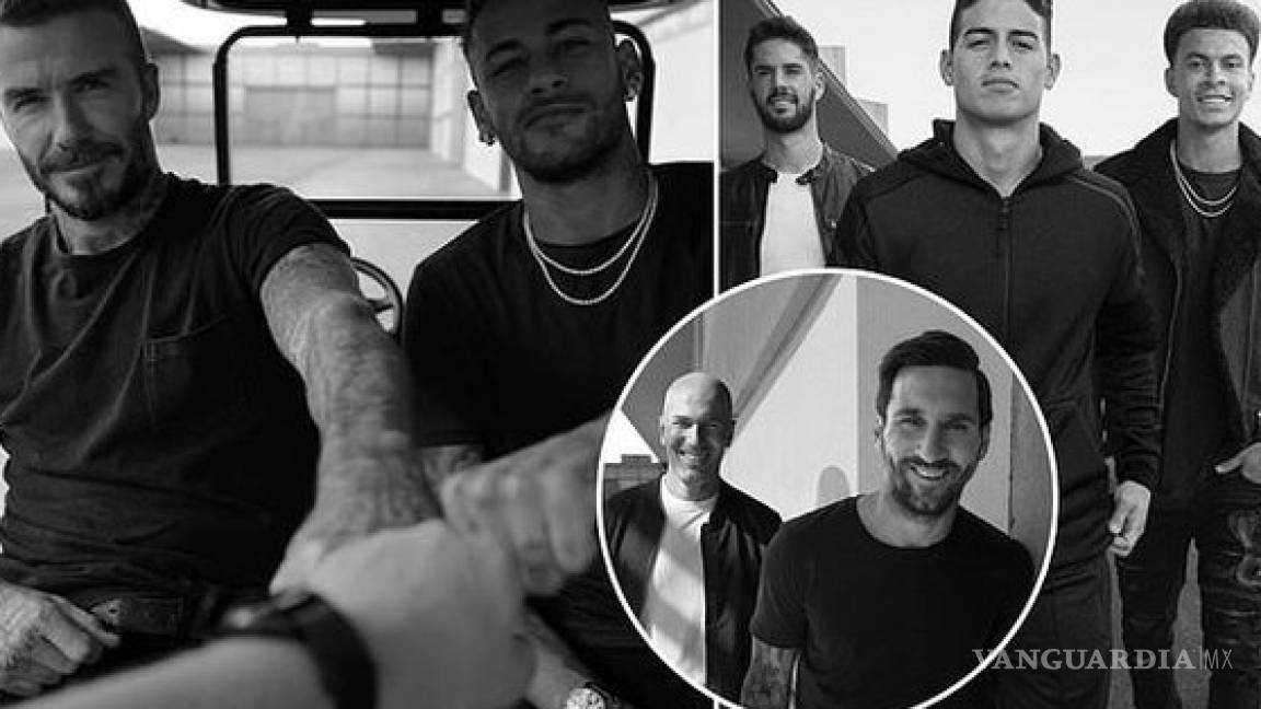 Zidane, Messi, Neymar y Beckham se unirán en un misterioso proyecto llamado #Otro