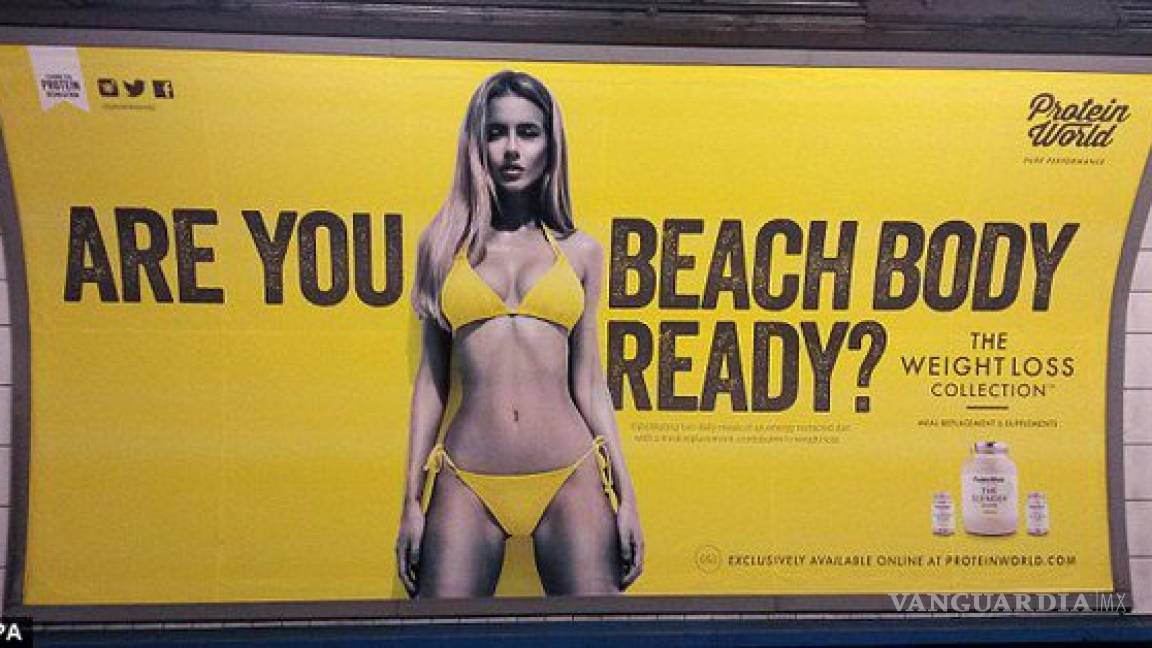 Prohíben publicidad sexista en Reino Unido