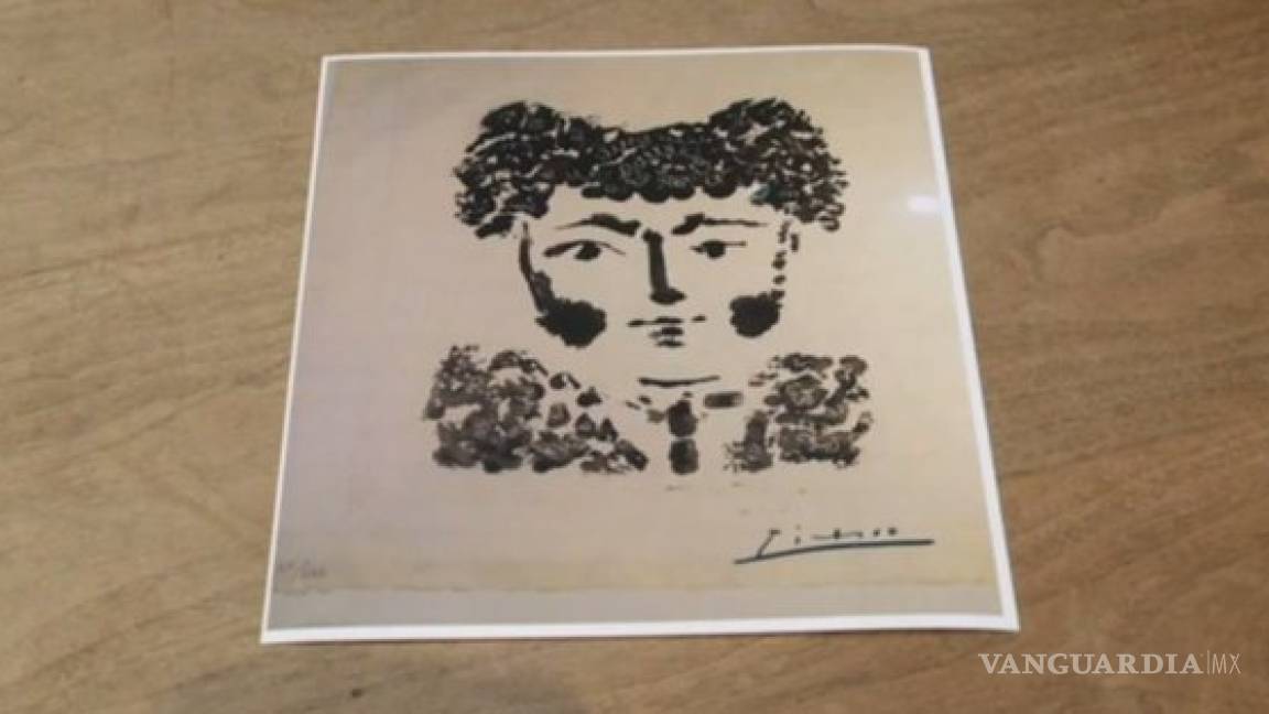 Roban obra de Picasso valuada en 50 mil dólares
