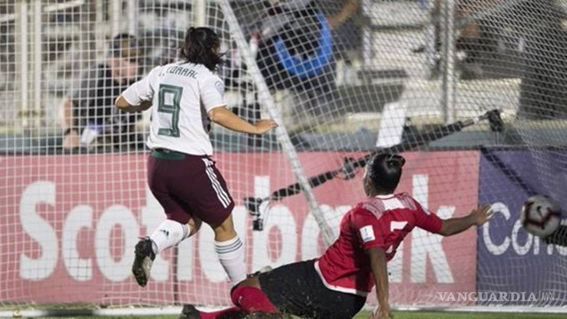$!Tri femenil revive en el Premundial tras golear a Trinidad y Tobago