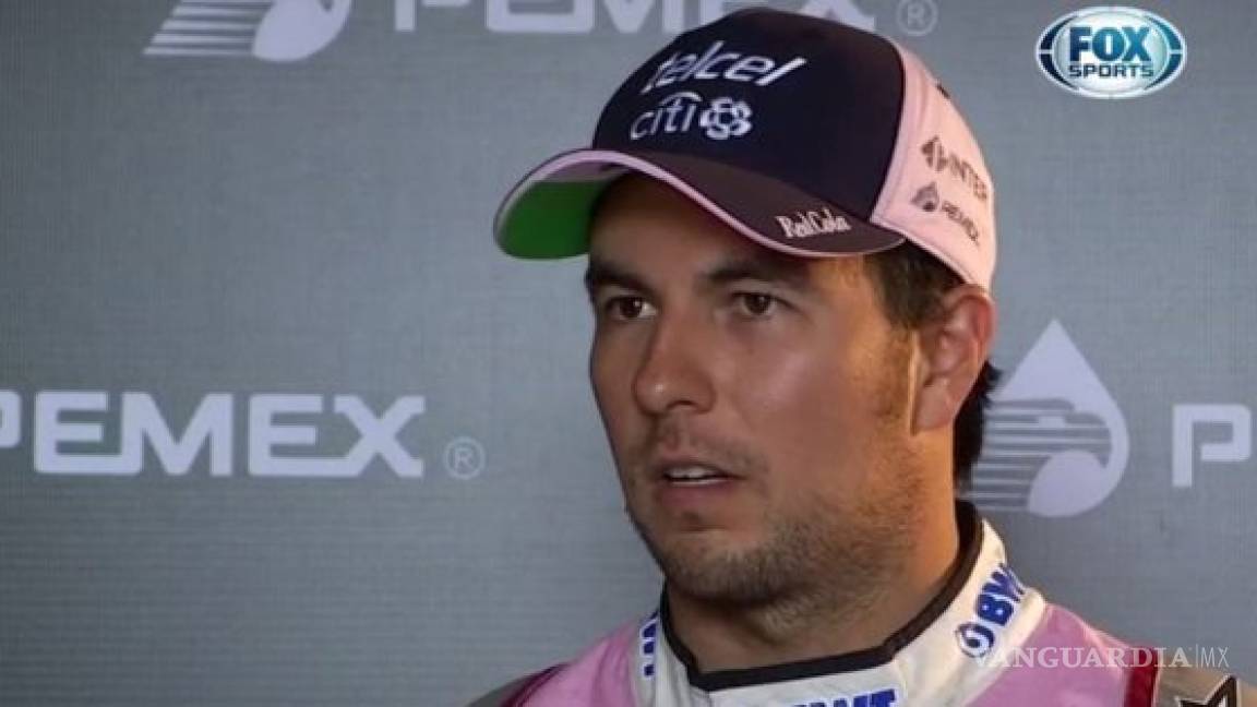 'Checo' Pérez saldrá cuarto en el GP de Bélgica