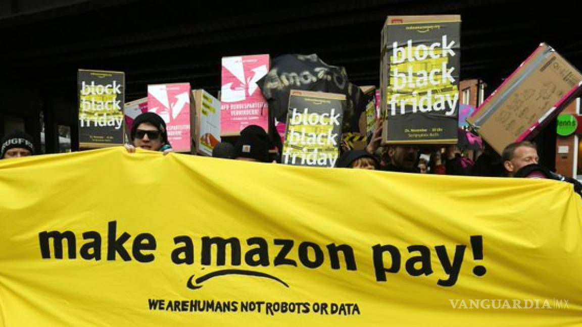 En pleno Black Friday, trabajadores de Amazon Alemania hacen paro