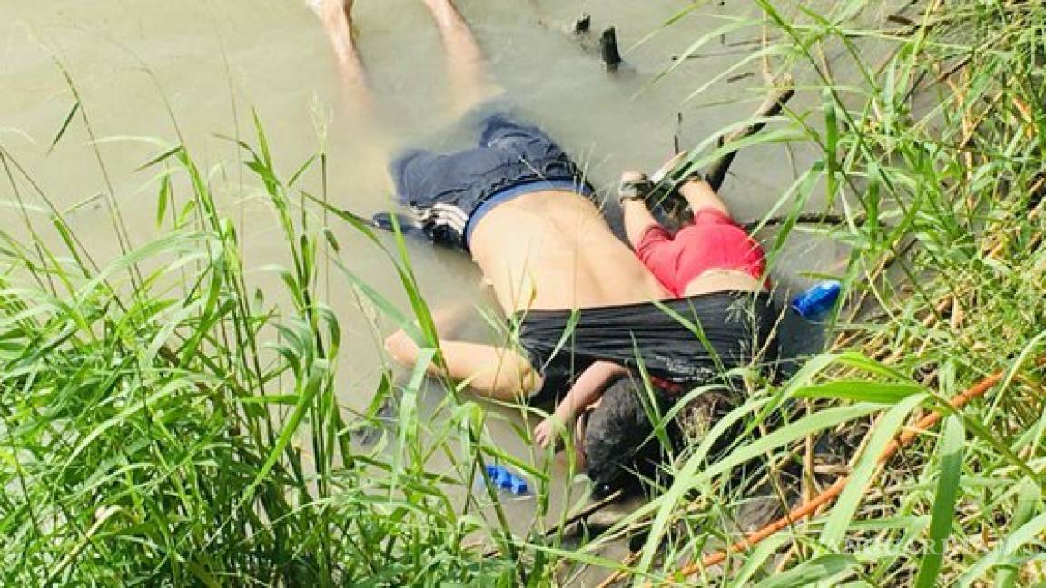 Salvadoreño y su hija de dos años mueren ahogados intentando llegar a EU