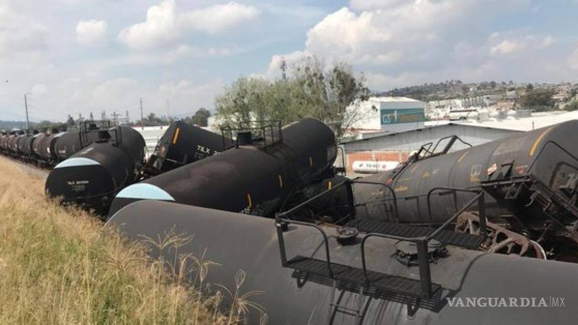 Reportan un herido tras descarrilamiento de tren en Morelia