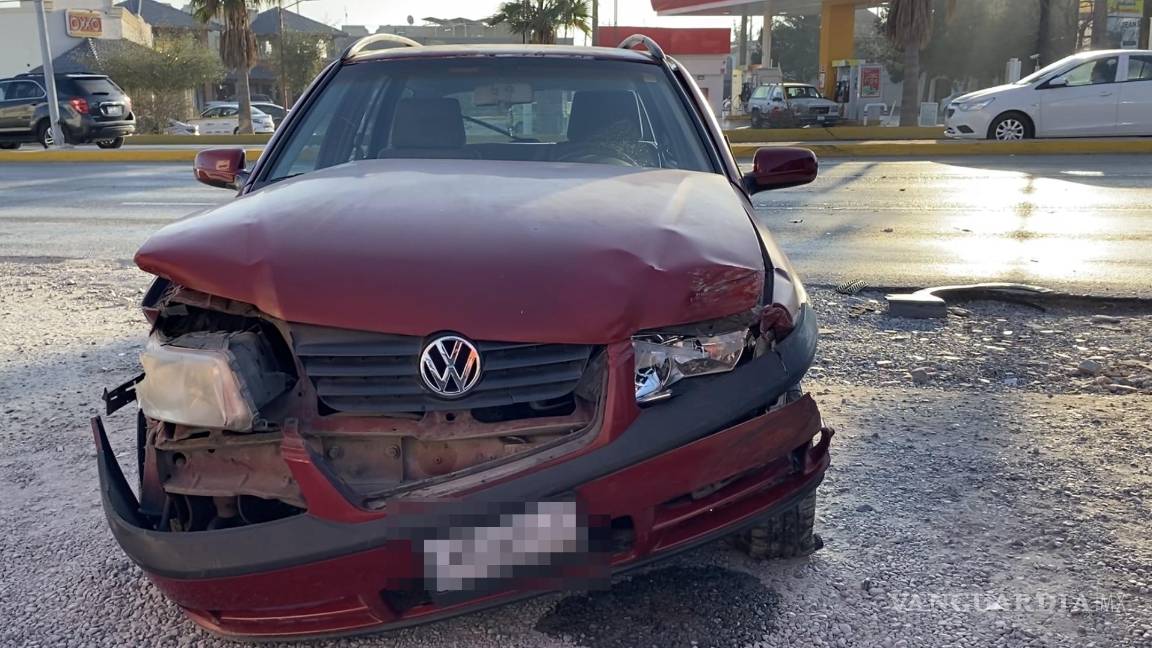 Provoca transporte de personal accidente múltiple y se da a la fuga en Saltillo