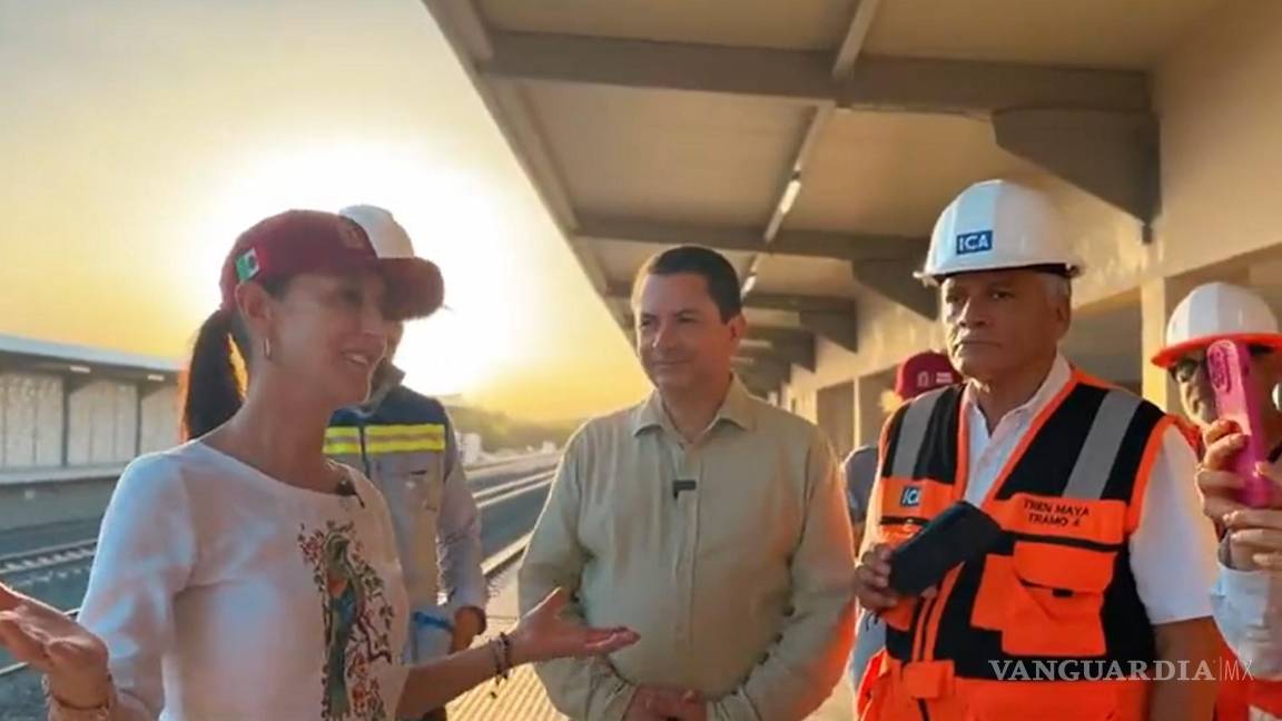Simboliza Tren Maya el renacimiento del país: Sheinbaum