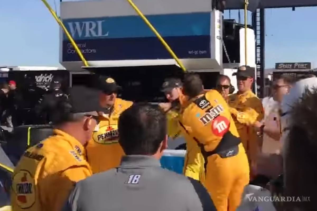 Pilotos de Nascar se pelean al término de la carrera
