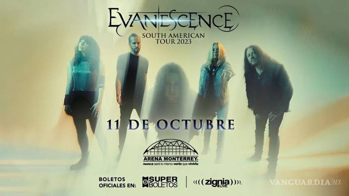 Crónica del Tour The Bitter Truth de Evenscence en la Arena Monterrey