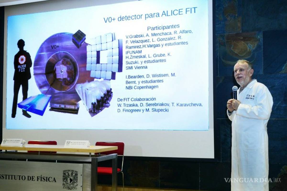 $!Mexicanos crean un detector de partículas para investigación nuclear en el CERN