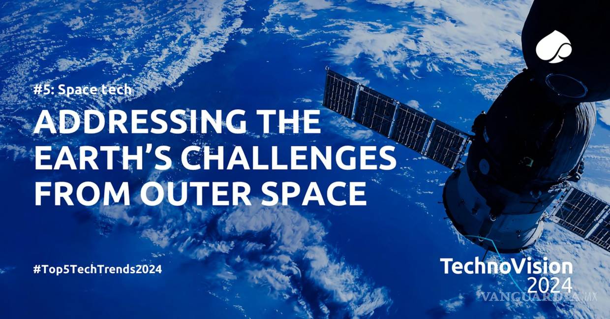 $!Presentación en RR.SS. del capítulo 'Tecnología espacial: abordar los desafíos de la Tierra desde el espacio exterior' del informe TechnoVision 2024. Foto: Capgemini.