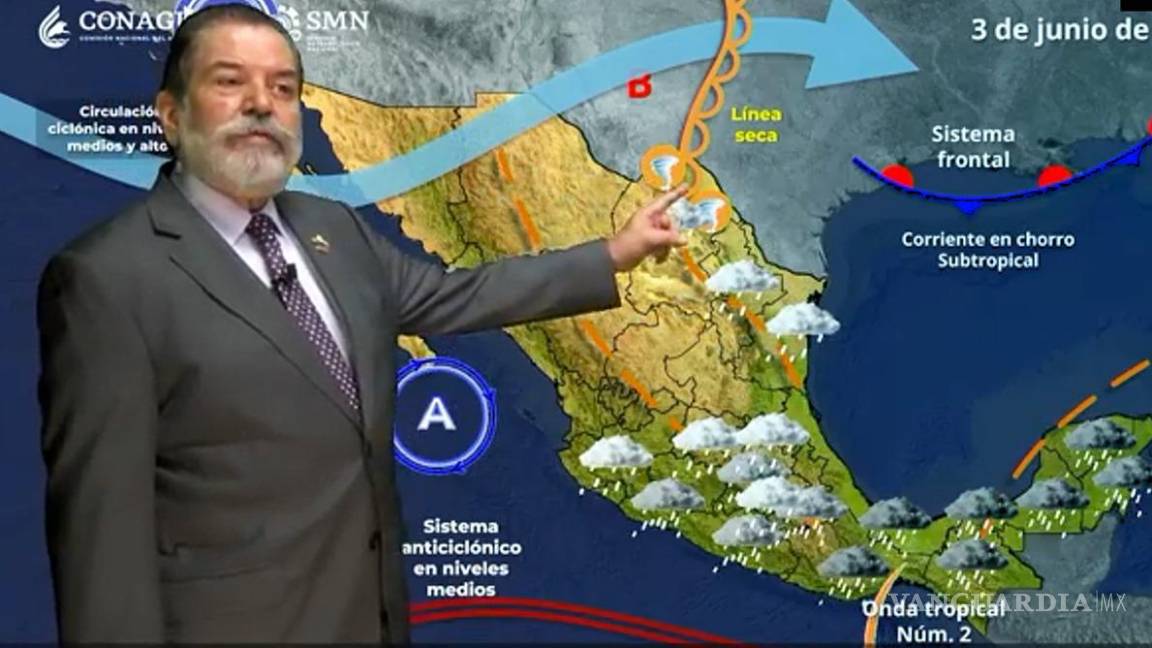 ¡Prepárese! Se pronostican lluvias, vientos fuertes y posible formación de torbellinos en el norte de Coahuila