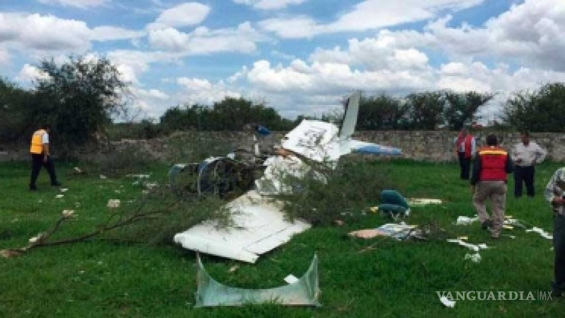 Desplome de avioneta deja 3 lesionados en Jalisco