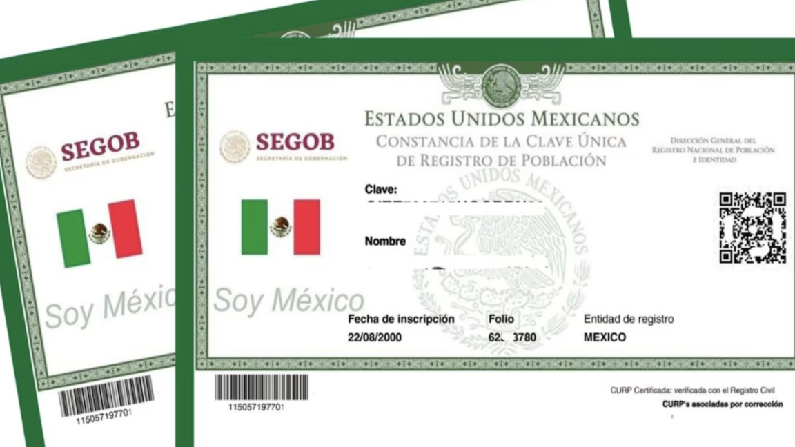 ¿Es gratuito o tiene costo descargar la CURP certificada?