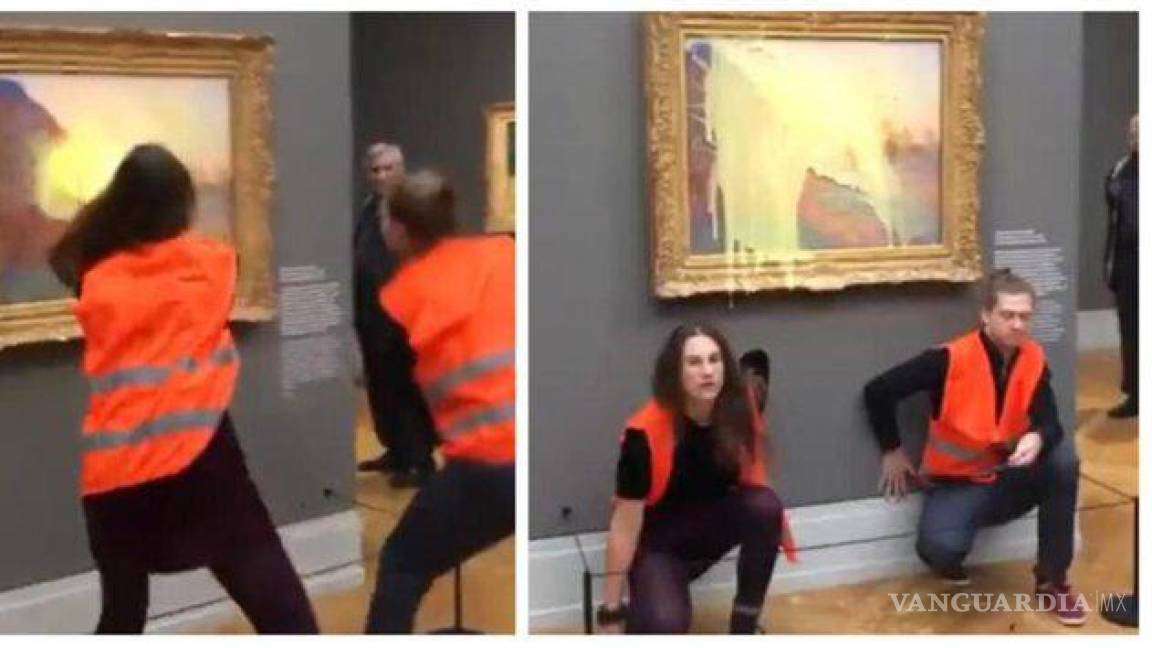 ‘Exhibicionismo’, los ataques contra obras de Monet y Van Gogh: AMLO