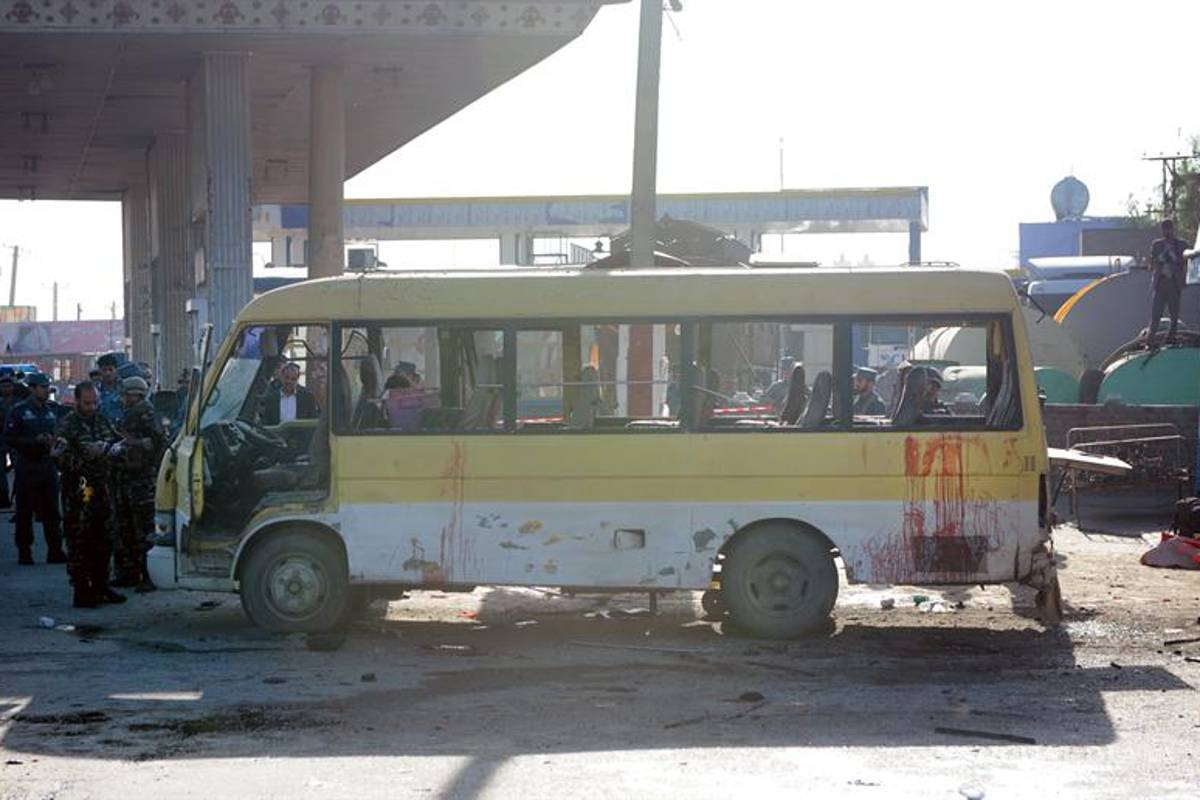 $!Mueren al menos 24 personas en dos atentados en Afganistán