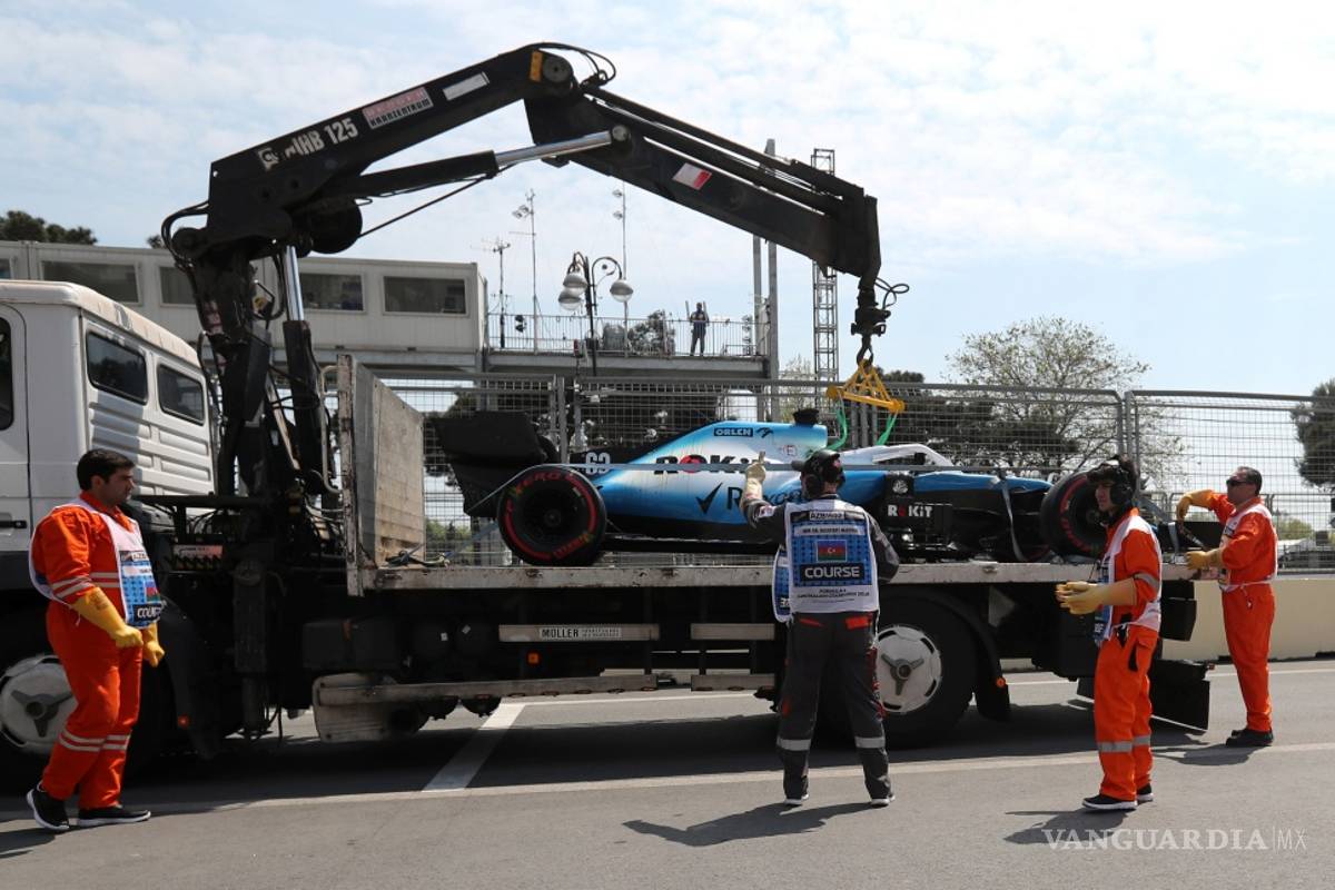 Suspenden la primera sesión de prácticas del Gran Premio de Azerbaiyán