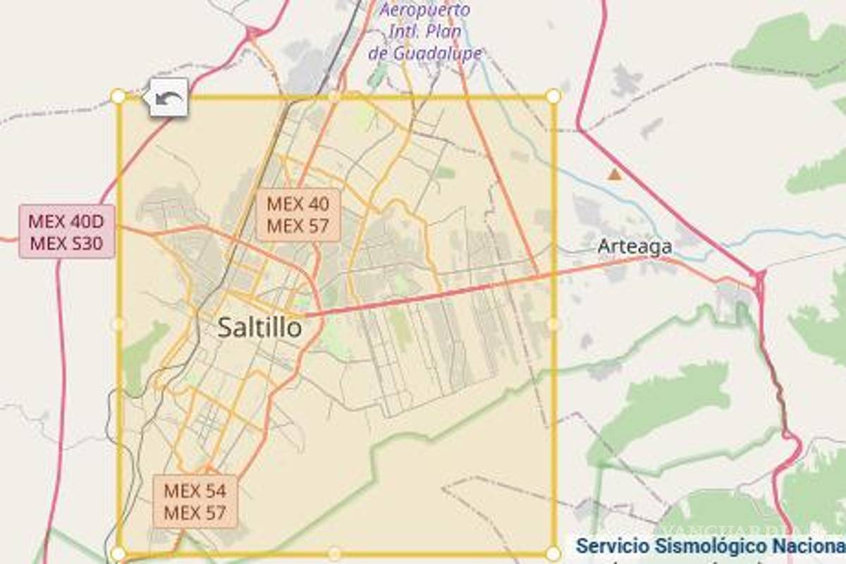 Se multiplican los temblores en Saltillo y su área conurbada