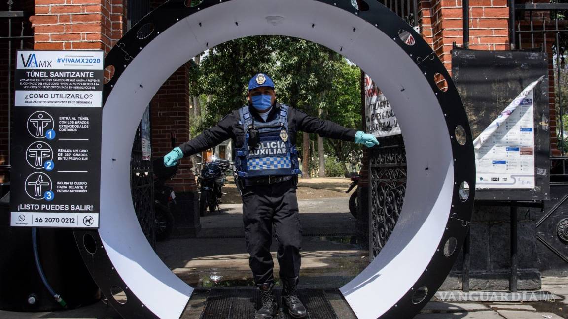 $!Arcos y túneles sanitizantes pueden aumentar dispersión del coronavirus: SS