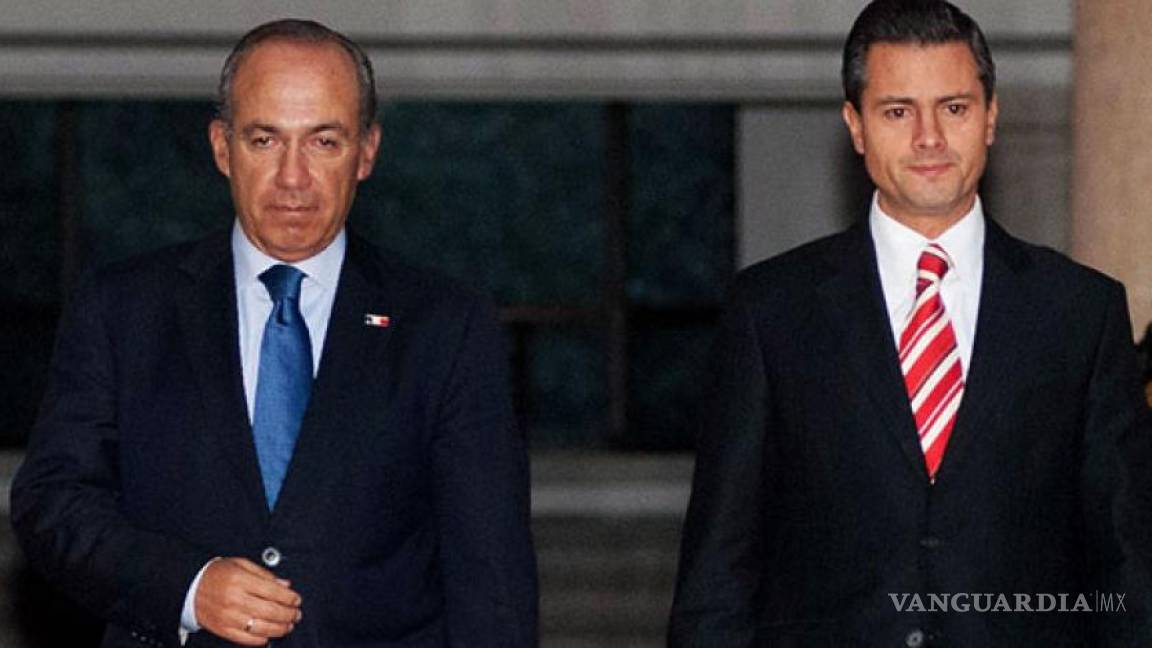 SHCP descarta vínculo de Felipe Calderón y Peña Nieto con desvíos a García Luna