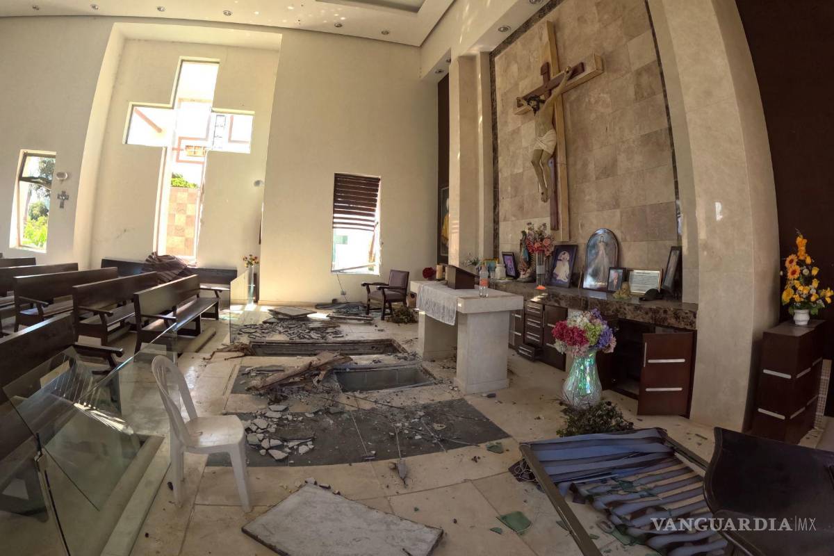 $!Robaron cuerpos y vandalizan capilla familiar de ex cabecilla del Cártel de Sinaloa