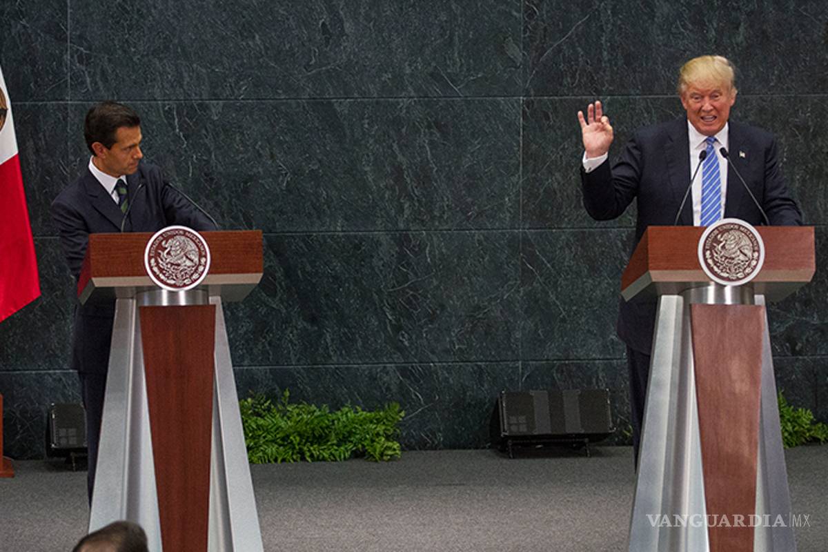 'Dejé claro a Trump que México no pagará por el muro': Peña Nieto