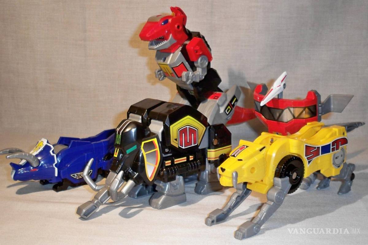 $!Llegan los nuevos zords de los Power Rangers