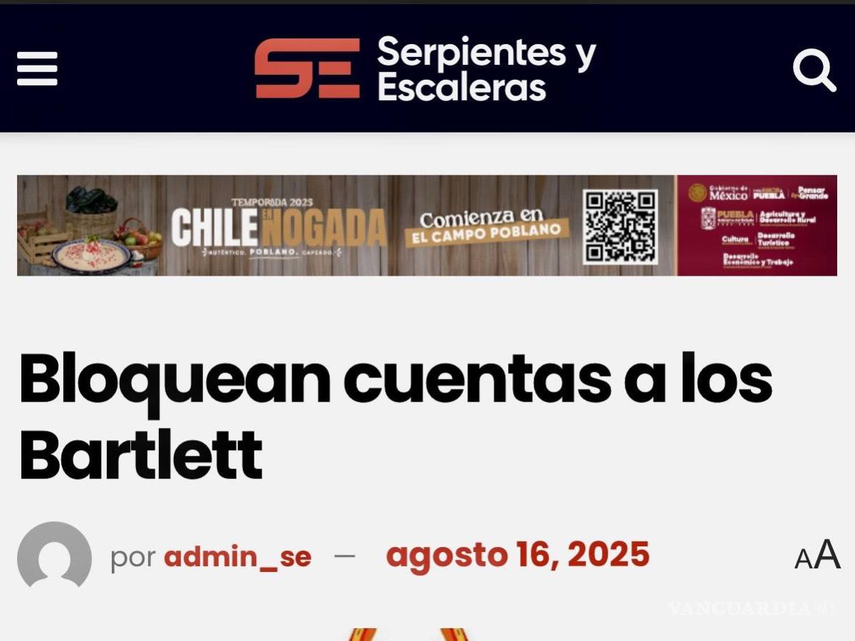 $!Caso Manuel Bartlett.