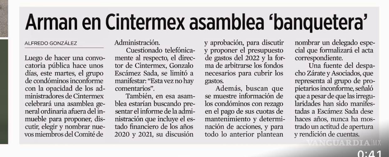 $!Cintermex. CRESTOMATIA 1.